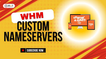 WHM Tutorials: How to Create Custom Nameservers in WHM | Sociolance | MUT Enterprises #whm #cpanel