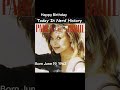 Happy birthday Paula Abdul, born June 19, 1962.