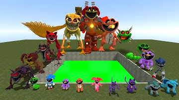 NEW EVOLUTION OF ALL MECHATITAN SMILING CRITTERS - POPPY PLAYTIME CHAPTER 4! In Garry