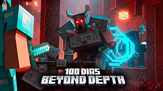 Sobrevivi 100 Dias no Modpack Mais Hostil do Minecraft (Beyond Depth) - O FILME