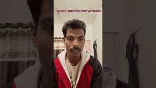 You have to learn more from your mistakes #shortvideo #education #viralvideo #changeyourmindset