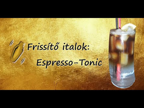 Hogyan készül: Espresso Tonic