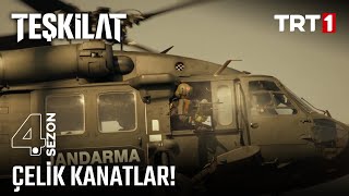 Jandarma Özel Harekat "Çelik Kanatlar!" ile operasyona dahil oluyor! | #Teşkilat 100. Bölüm @trt1