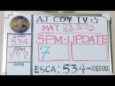 534-ESCA|5PM UPDATE 2NUMBER MAY 23,2023 - YouTube