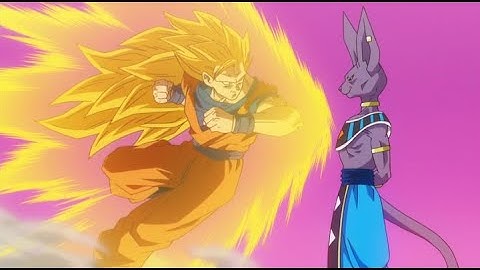 Goku Beerus First fight