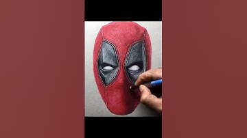 Deadpool drawing time-lapse #artology #deadpool #dmx