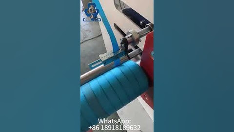 Automatic Single Station PP Woven Strap Winder