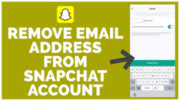 Snapchat Tutorial: How to Remove Email Address From Snapchat Account 2022