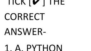 CHAPTER 9 CLASS 8 PYTHON INTRODUCTION Answer Key IT PLANET  by aarti arora