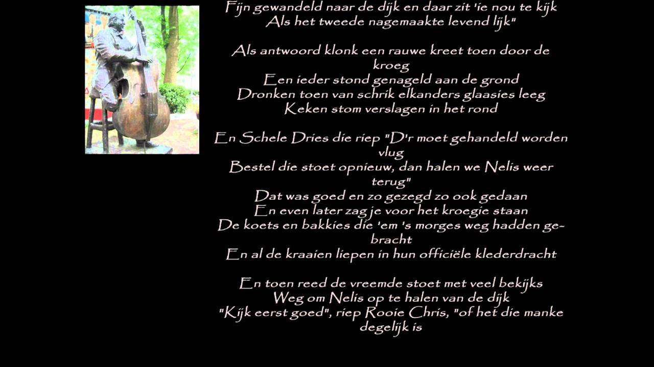 terug keer van Manke Nelis B kant van de plaat begrafenis van Manke