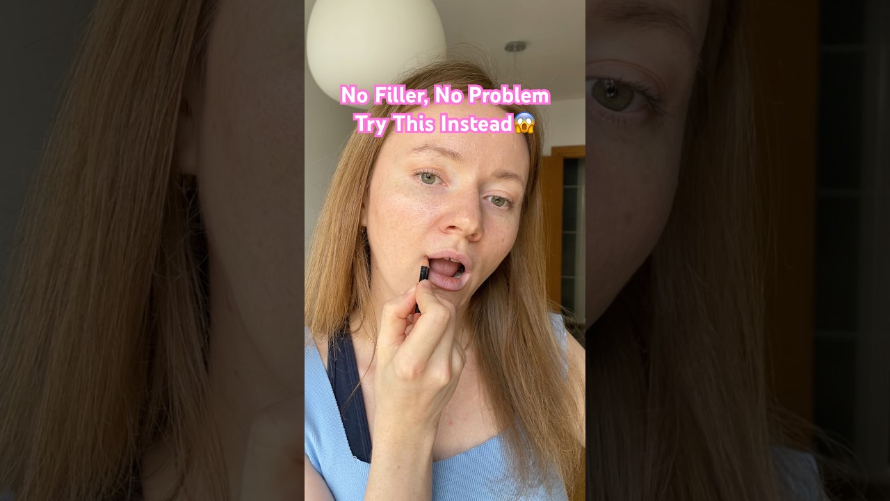 No Filler, No Problem — Try This Instead😱 #beauty