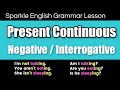 Present Continuous Tense Quiz