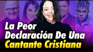 LO QUE DIJO ESTA CANTANTE CRISTIANA SOBRE LA IGLESIA DE CRISTO