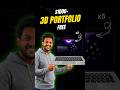$1000+ 3D Portfolio Websites - FREE to Download 💻🔥 #3DPortfolio #FreeSourceCode #PortfolioWebsite