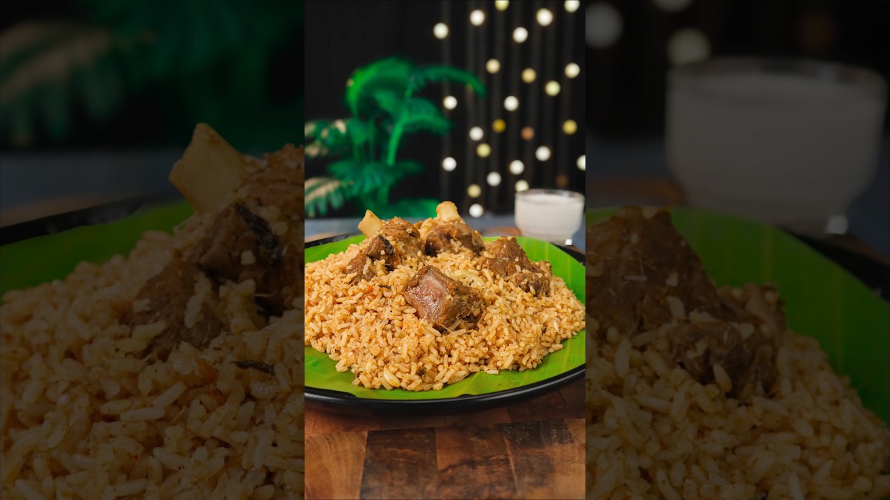 Dindigul Mutton Biryani 🔥