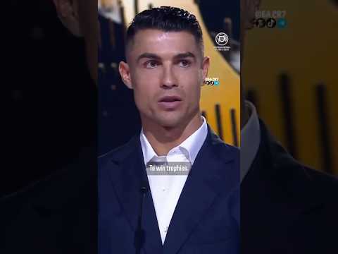 Ronaldo S Speech On Retirement Plans At The Portugal Football Globe Awards
