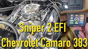 Sniper 2 Installation and Review - Blueprint 383 Stroker 1980 Camaro