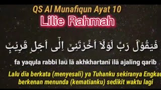 Lilie rahmah |¦ Qs Al Munafiqun Ayat 10 termerdu #Qoriindonesia