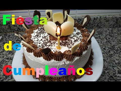 Festeggiamo il TUO compleanno sul canale, torta con crema pasticcera alla nutella e crema di latte.