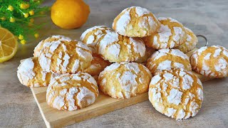 Marble Lemon Cookies 🍋 The best recipe!