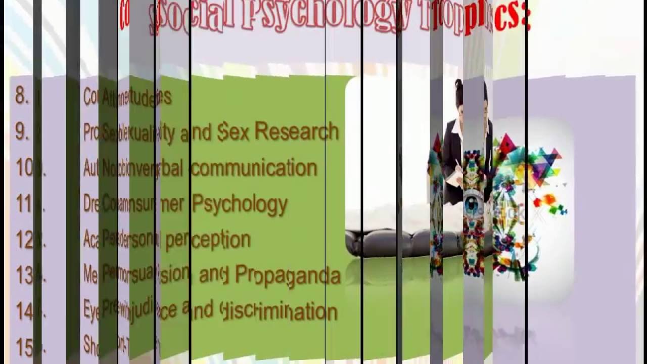 psychology term paper topics