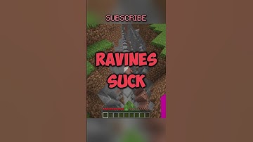 the downfall of ravines...