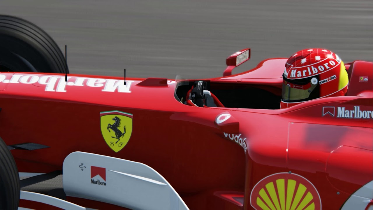 Assetto Corsa Ferrari F2004 Hotlaps At Watkins Glen YouTube