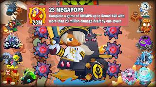 Admiral Brickell - 23 Megapops Round 140 Run