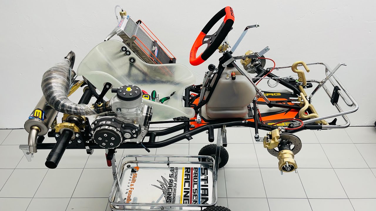 Совместная сборка моего нового картинга - CRG KZ TM R2 - Vlog173