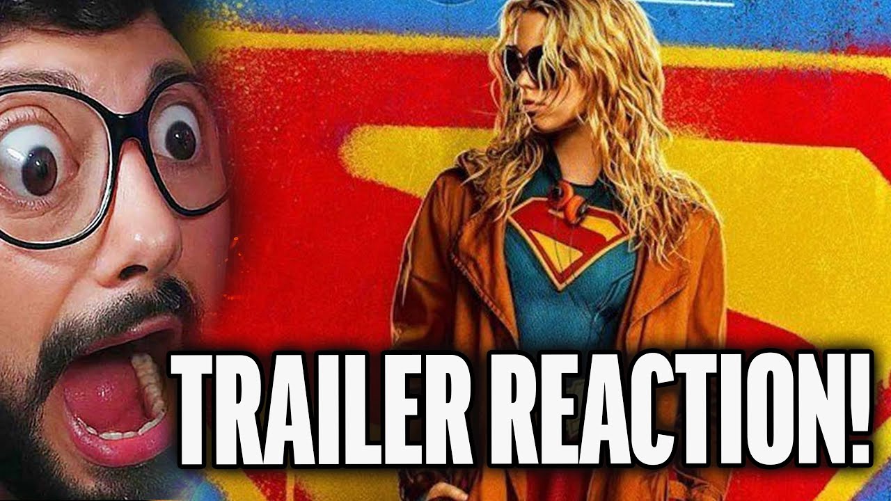 SUPERGIRL FIRST TRAILER REACTION AND BREAKDOWN!!! (& More News!)