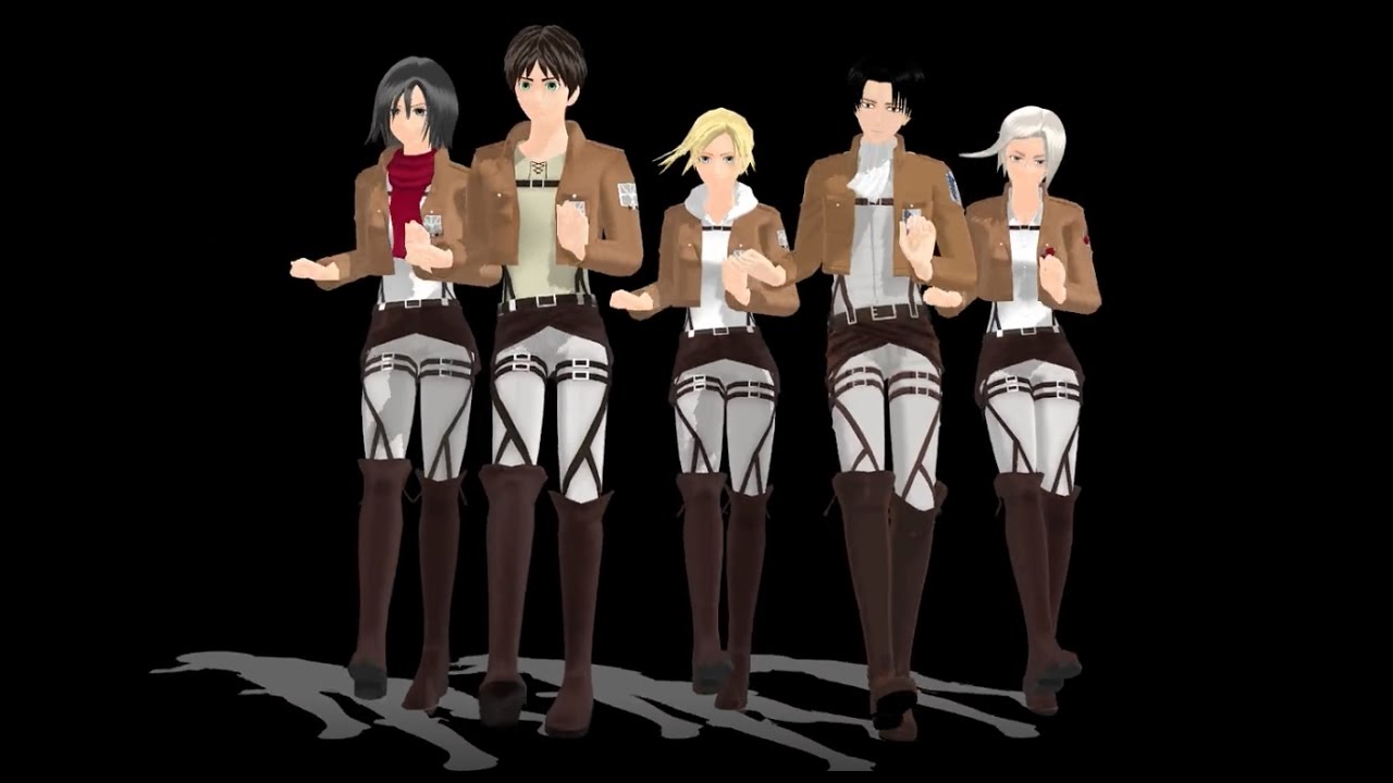 [MMD] Timber | Attack on Titan - YouTube