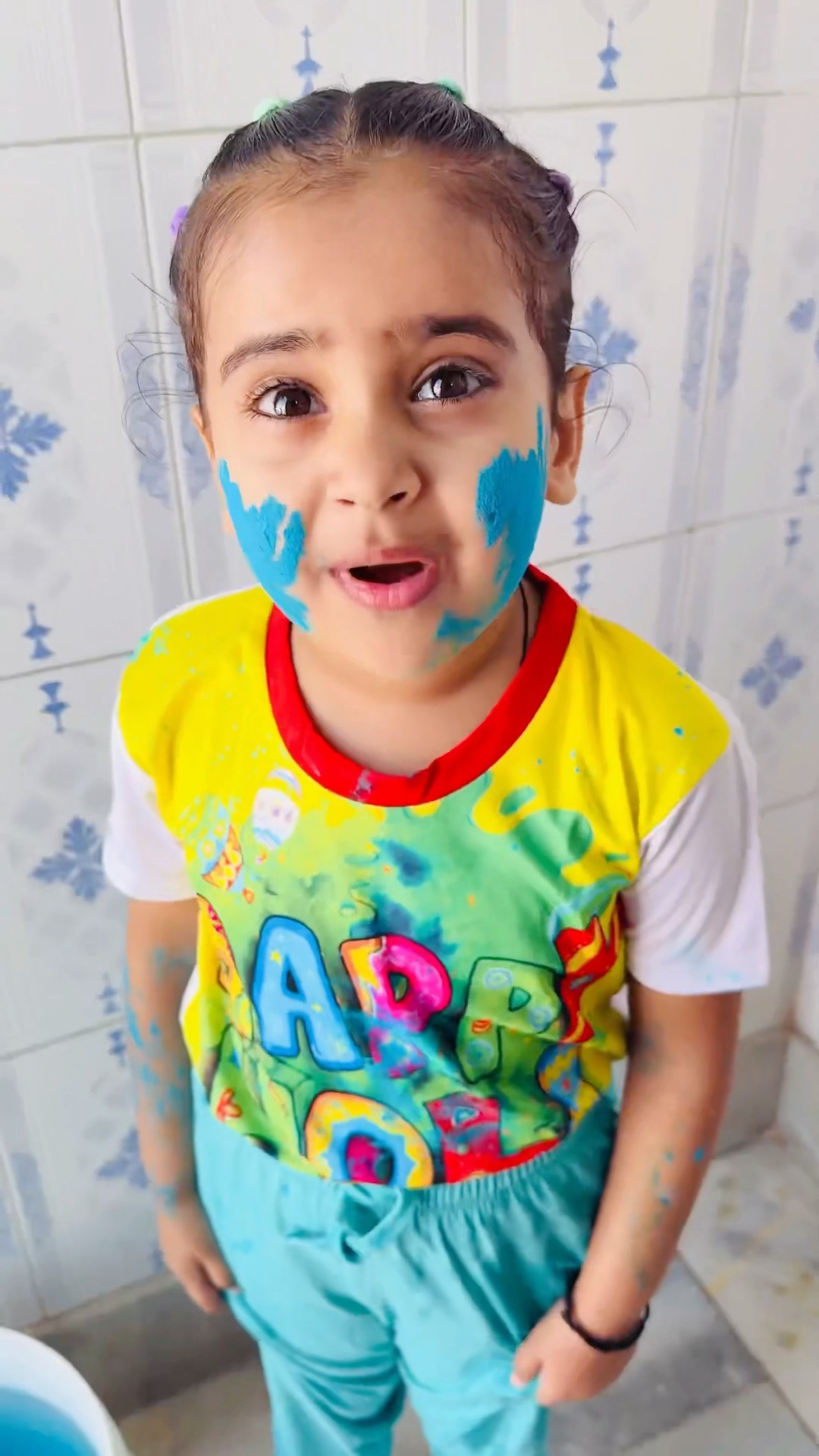 Anaya Or Mumma Ne Holi Par Kiya Papa Ka Bura Haal ??