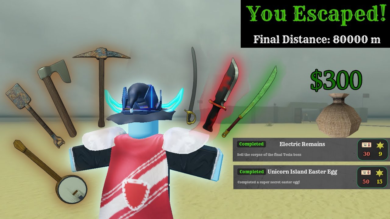 Beating Dead Rails With Every Melee Weapon (20k Sub Special) (Roblox Dead Rails)