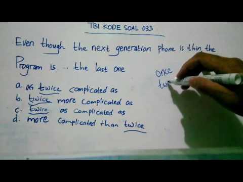 Trik Cepat Tes Bahasa Inggris Tbi Usm Pkn Stan By Alkia Akses Stan Youtube