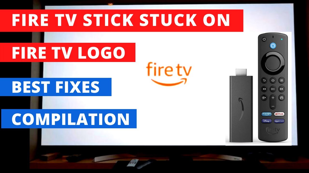 How to Fix Fire Stick Is Stuck on the FIRE TV Logo [ Best Fixes COMPILATION  ] - YouTube