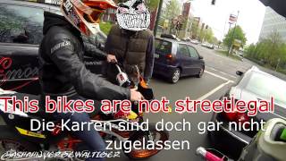 Angry Guy attacks KTM 690 SMCR #angry people