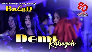 Demi kabogoh - Rindi , puja , Irma || Balad Music Live Sukamulya Lapang Sawargi