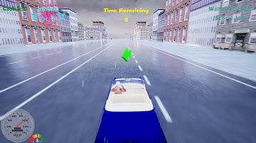 UE4 Crazy Taxi Template Gameplay 1