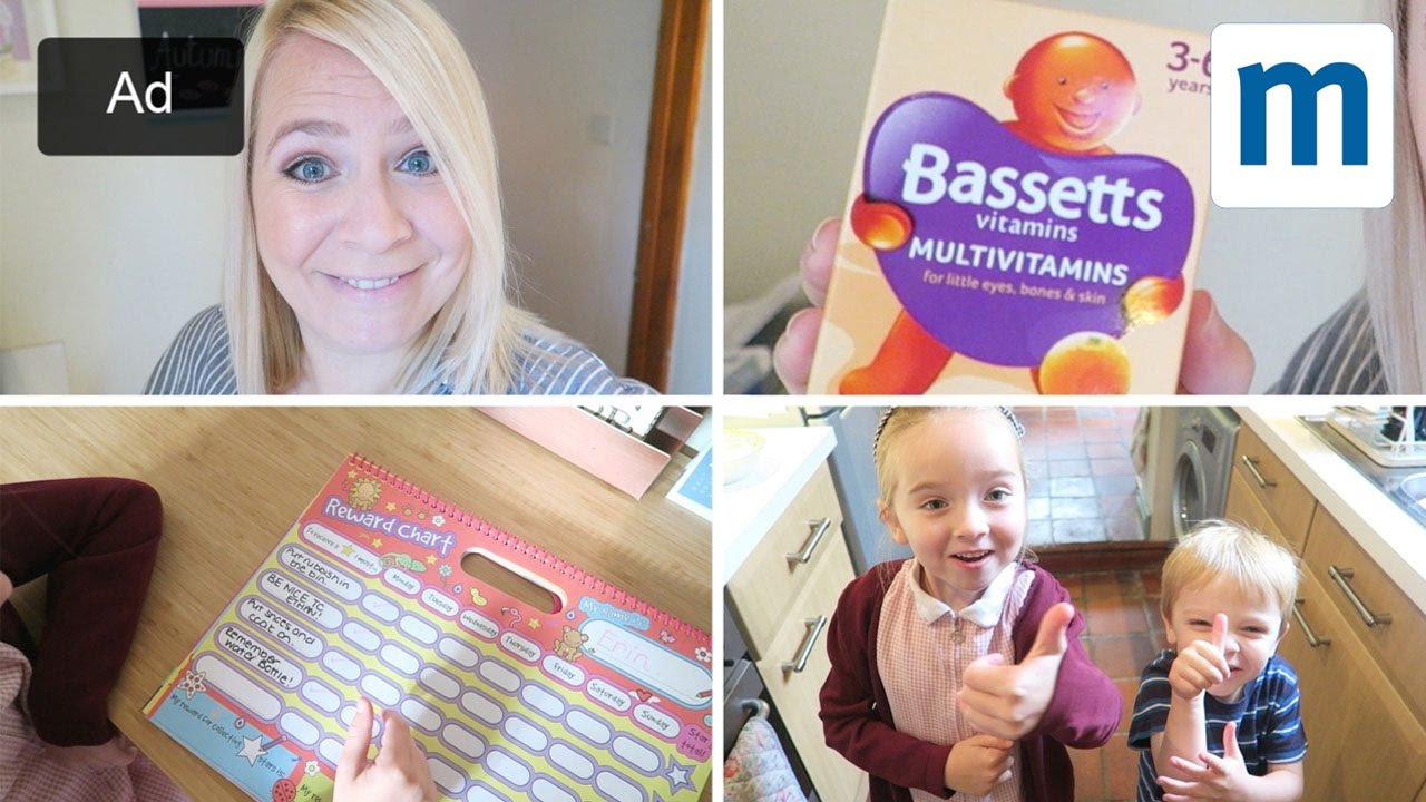 School morning tips with BrummyMummyOf2 | Bassetts Vitamins