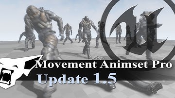 Movement Animset Pro for UE4 - Update 1.5 - 50 new anims