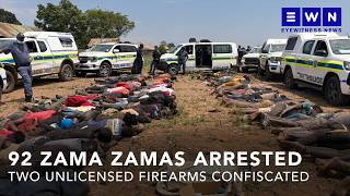 92 Zama zamas arrested in Krugersdorp