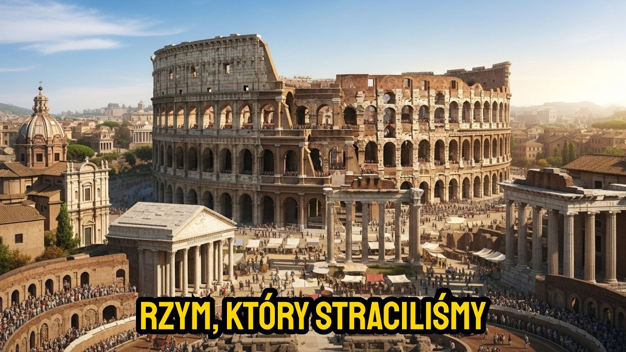 Rzym: Przewodnik po ruinach najwspanialszego miasta – Historia na Dobranoc