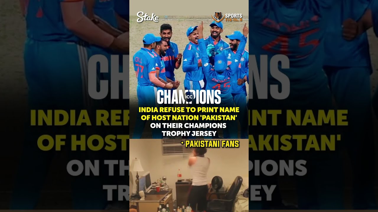 Champions Trophy 2025 Team India Refuses To Wear Pakistans Name On Jersey Shorts Ytshorts