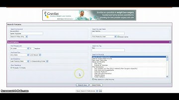 How to use the search on the forums