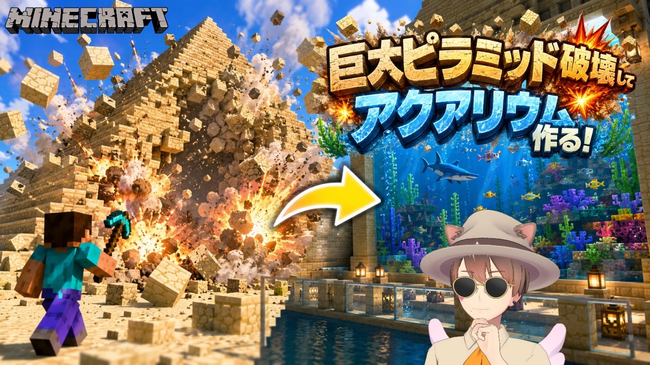 マインクラフトのサムネイル