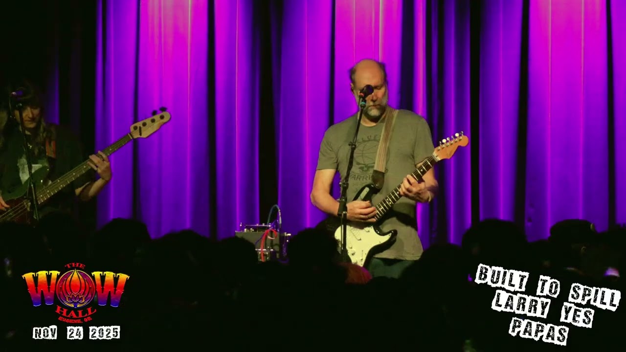 Built to Spill at the WOW Hall show recap (Nov. 24, 2025)