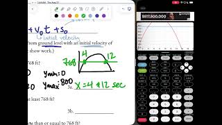 AP PreCalc P7 #3 - 4 and P8 #1 - 3