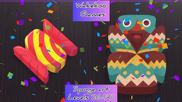 Sponge Art Game Gameplay Levels 26-50