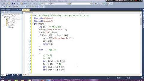 118:Viết chương trình nhập 1 số nguyên có 3 chữ số.  Hãy in ra cách đọc của số nguyên này