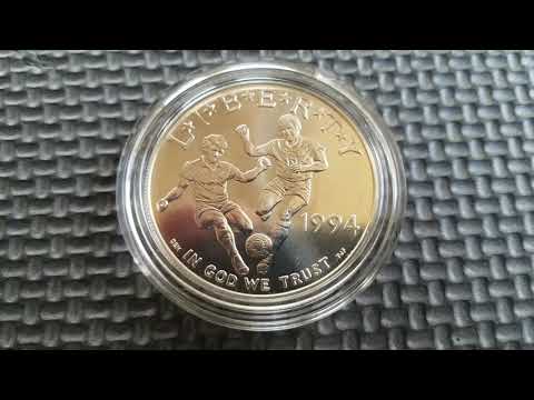 1994 World Cup Commemorative Silver Dollar